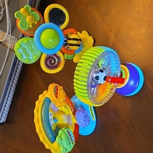 Table top baby toys set